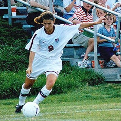 Portrait of Mia Hamm