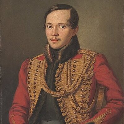 Portrait of Mikhail Lermontov