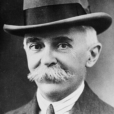 Portrait of Pierre de Coubertin