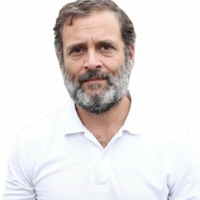 Portrait of Rahul Gandhi