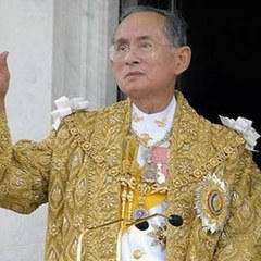 Portrait of Bhumibol Adulyadej