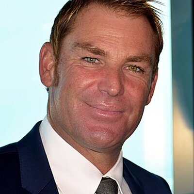 Portrait of Shane Warne