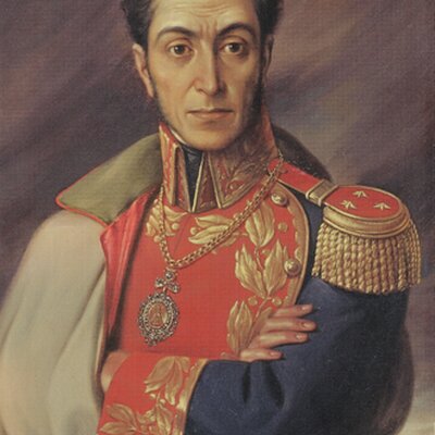 Portrait of Simon Bolivar