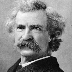 Portrait of Mark Twain