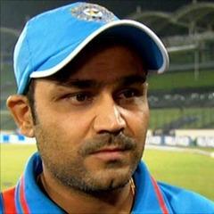Portrait of Virender Sehwag