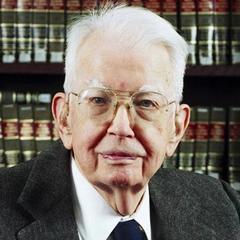 Portrait of Ronald Coase