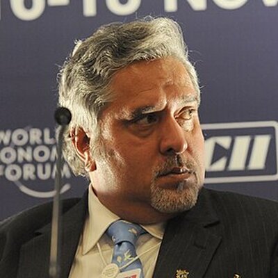Portrait of Vijay Mallya