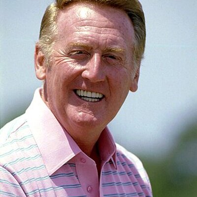 Portrait of Vin Scully