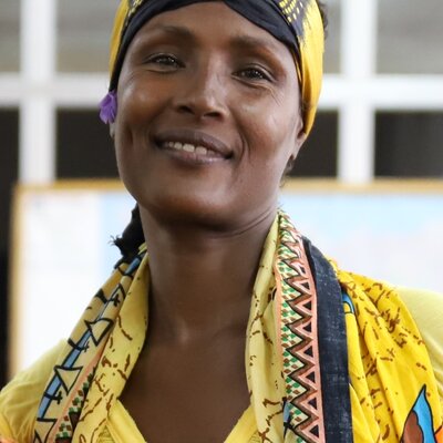 Portrait of Waris Dirie