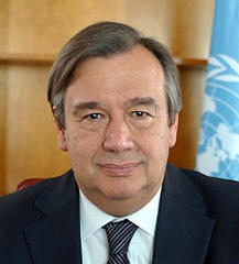 Portrait of Antonio Guterres
