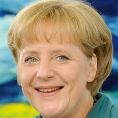 Portrait of Angela Merkel