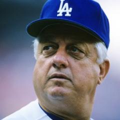 Portrait of Tommy Lasorda