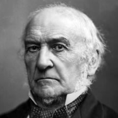 Portrait of William E. Gladstone