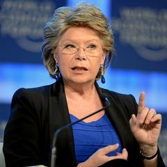 Portrait of Viviane Reding