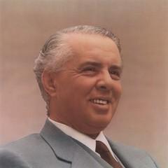 Portrait of Enver Hoxha