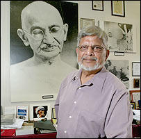 Portrait of Arun Manilal Gandhi