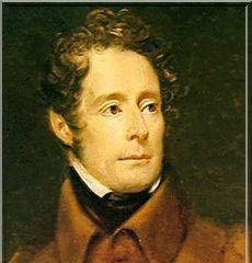 Portrait of Alphonse De Lamartine