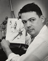 Portrait of Bill Mauldin