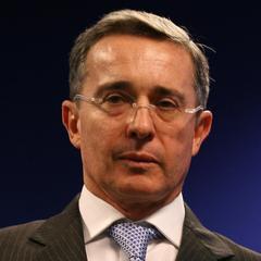 Portrait of Alvaro Uribe