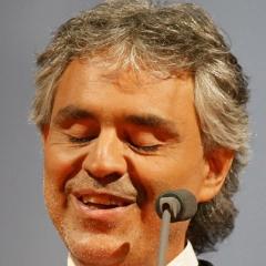 Portrait of Andrea Bocelli