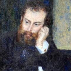 Portrait of Alfred Sisley
