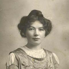 Portrait of Christabel Pankhurst