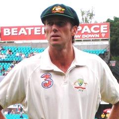 Portrait of Glenn McGrath