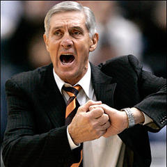 Portrait of Jerry Sloan