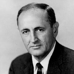 Portrait of John W Gardner