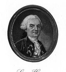 Portrait of Jean-Francois de La Harpe
