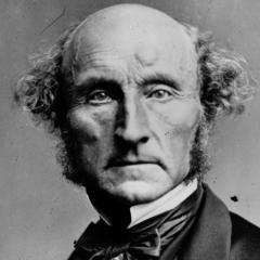 Portrait of John Stuart Mill