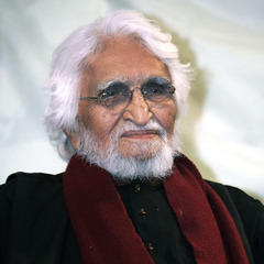 Portrait of M. F. Husain