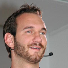 Portrait of Nick Vujicic