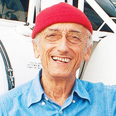 Portrait of Jacques-Yves Cousteau