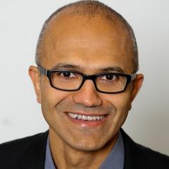 Portrait of Satya Nadella