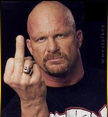 Portrait of Stone Cold Steve Austin