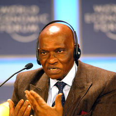 Portrait of Abdoulaye Wade