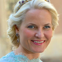 Portrait of Mette-Marit, Crown Princess of Norway