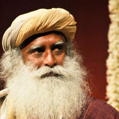 Portrait of Jaggi Vasudev