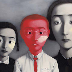 Portrait of Zhang Xiaogang