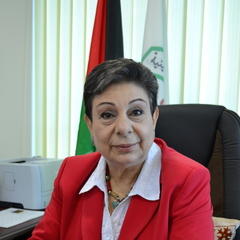 Portrait of Hanan Ashrawi
