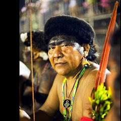 Portrait of Davi Kopenawa Yanomami