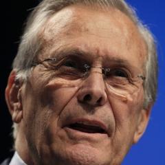 Portrait of Donald Rumsfeld