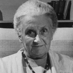 Portrait of Maria Montessori