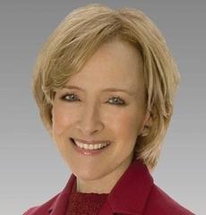 Portrait of Judy Woodruff