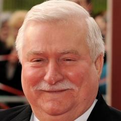Portrait of Lech Walesa