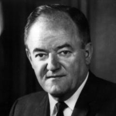 Portrait of Hubert H Humphrey