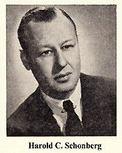 Portrait of Harold C. Schonberg
