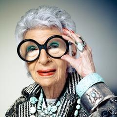 Portrait of Iris Apfel