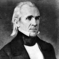 Portrait of James K. Polk